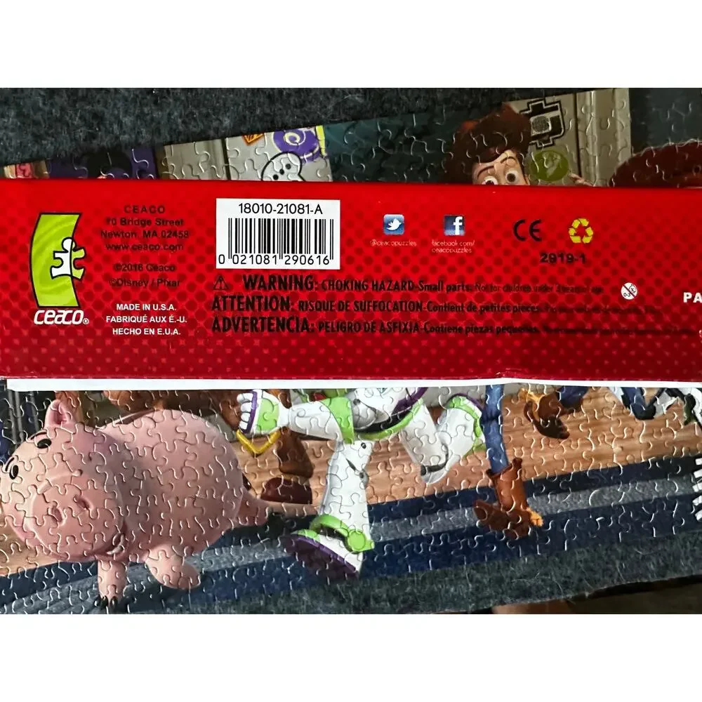 Disney Pixar Toy Story 700 Piece Panoramic Puzzle Ceaco Brand 12
